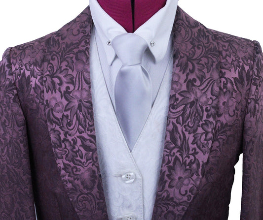 Day Coat Becker Brothers Rose Brocade