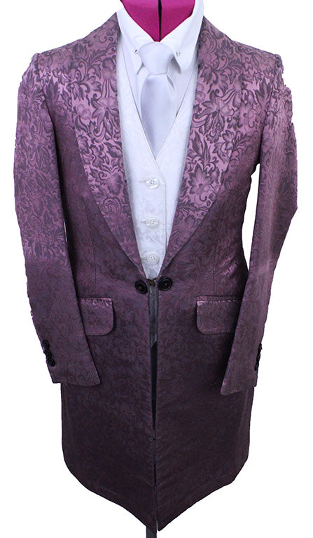 Day Coat Becker Brothers Rose Brocade