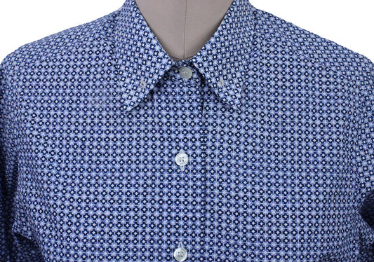 BRAND NEW! Show Season Blue Medallion Shirt