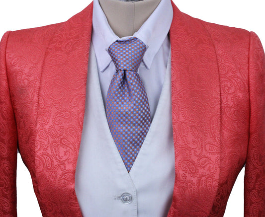 Day Coat Becker Brothers Coral Paisley Sheen