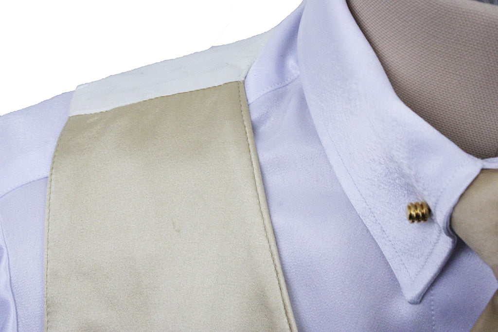 Vest DeRegnaucourt Gold Satin