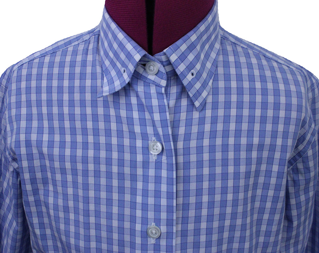 Shirt Show Season Blue Gingham