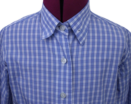 Shirt Show Season Blue Gingham