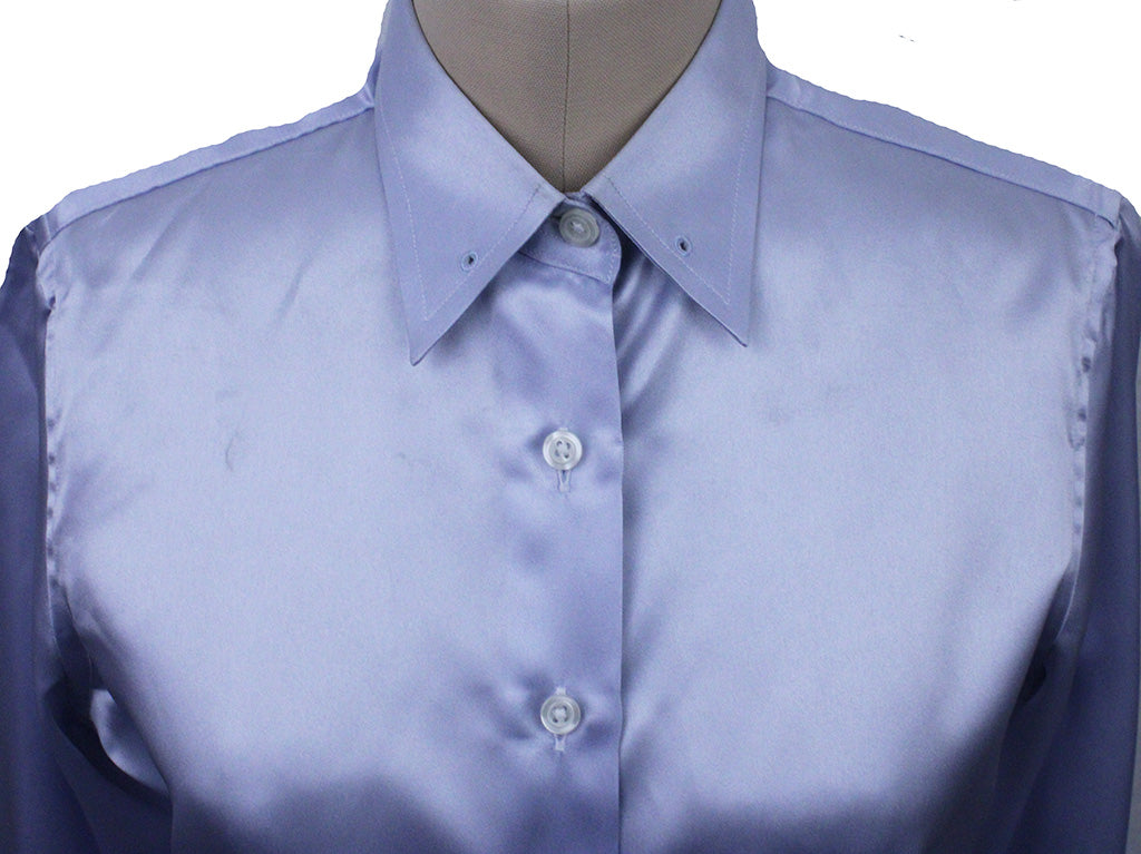 Shirt Show Season Light Blue Sateen