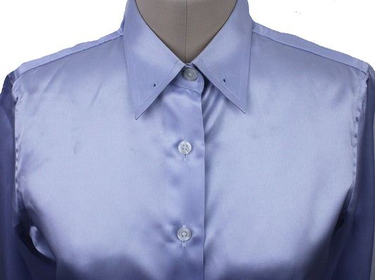 Shirt Show Season Light Blue Sateen