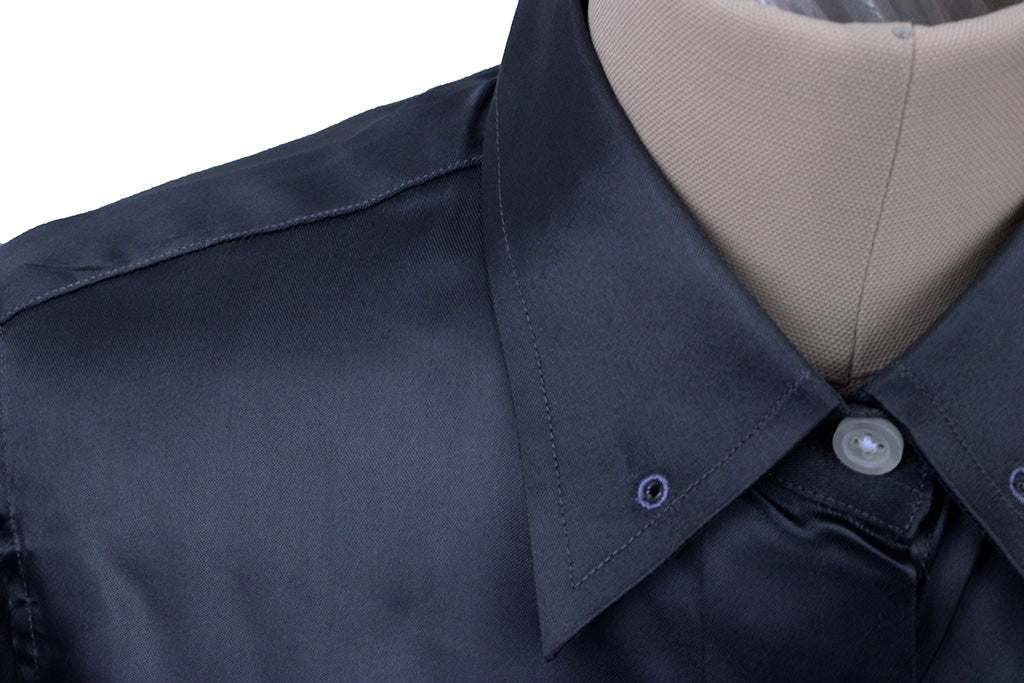 BRAND NEW! Show Season Charcoal Satin