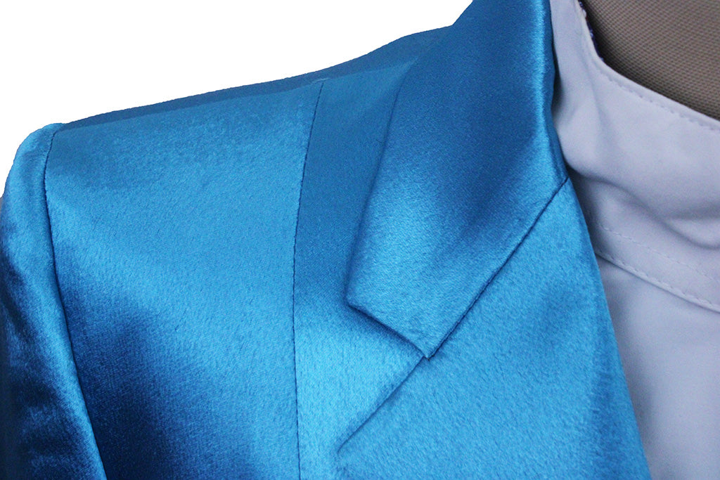 Hunt Coat Frierson Aqua Satin