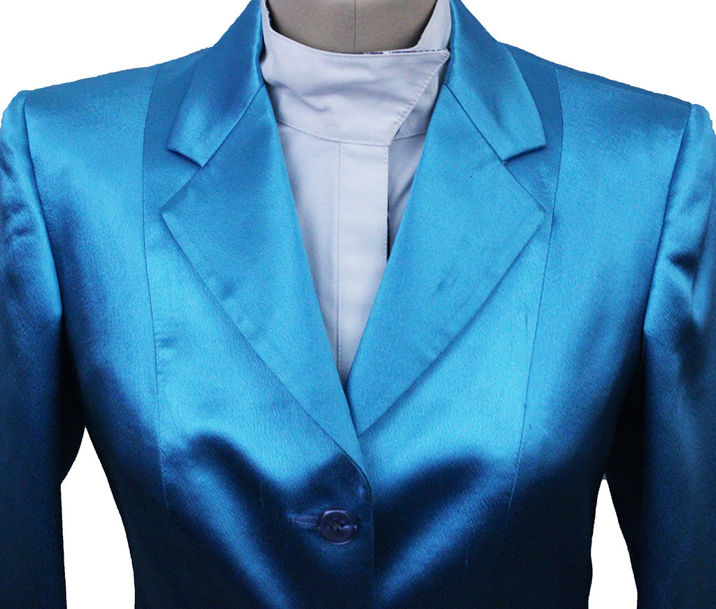 Hunt Coat Frierson Aqua Satin