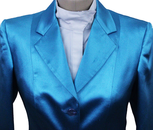 Hunt Coat Frierson Aqua Satin