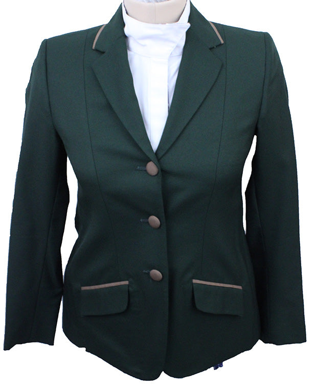 Hunt Coat Frierson Hunter Green and Tan