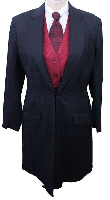 Day Suit Issued By Ellie May Black Shadow WIndowpane