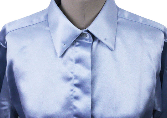 BRAND NEW! Frierson Light Blue Satin Shirt