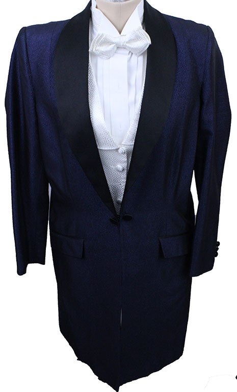 BRAND NEW! Frierson Blue and Black Shimmer Formal