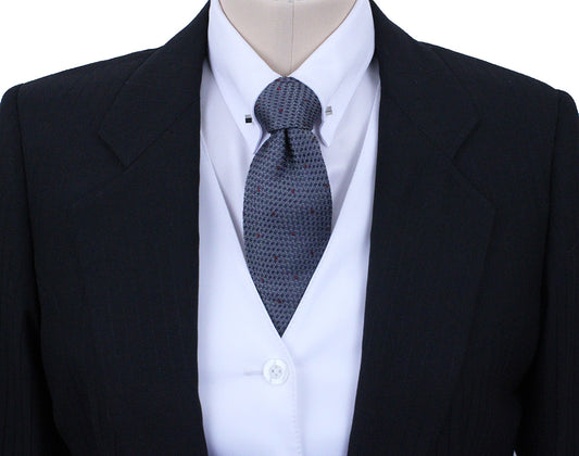 Day Suit Becker Brothers Thin Black Shadow Stripe