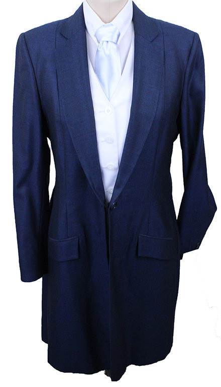 Day Suit RJ Becht Teal Blue Sheen