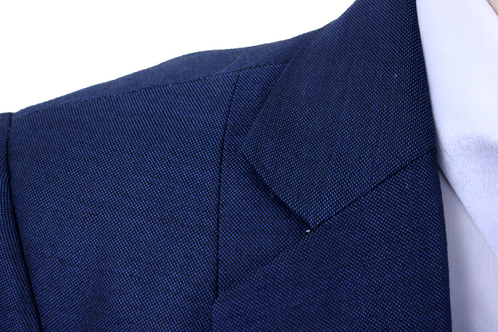 Day Suit RJ Becht Teal Blue Sheen