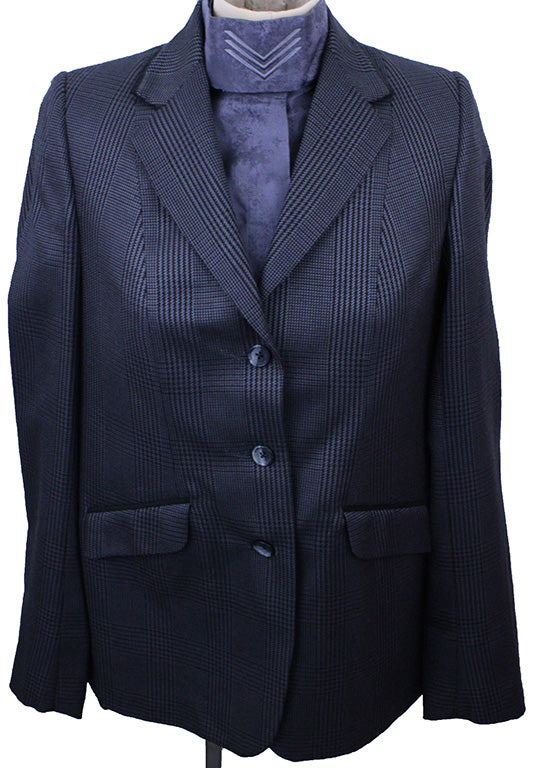 Hunt Coat Frierson Charcoal and Black Glenplaid