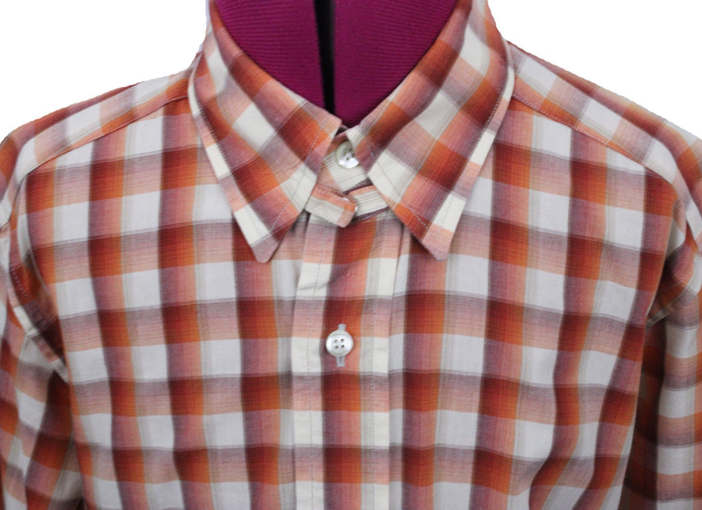 Shirt Becker Brothers Orange and Cream Box