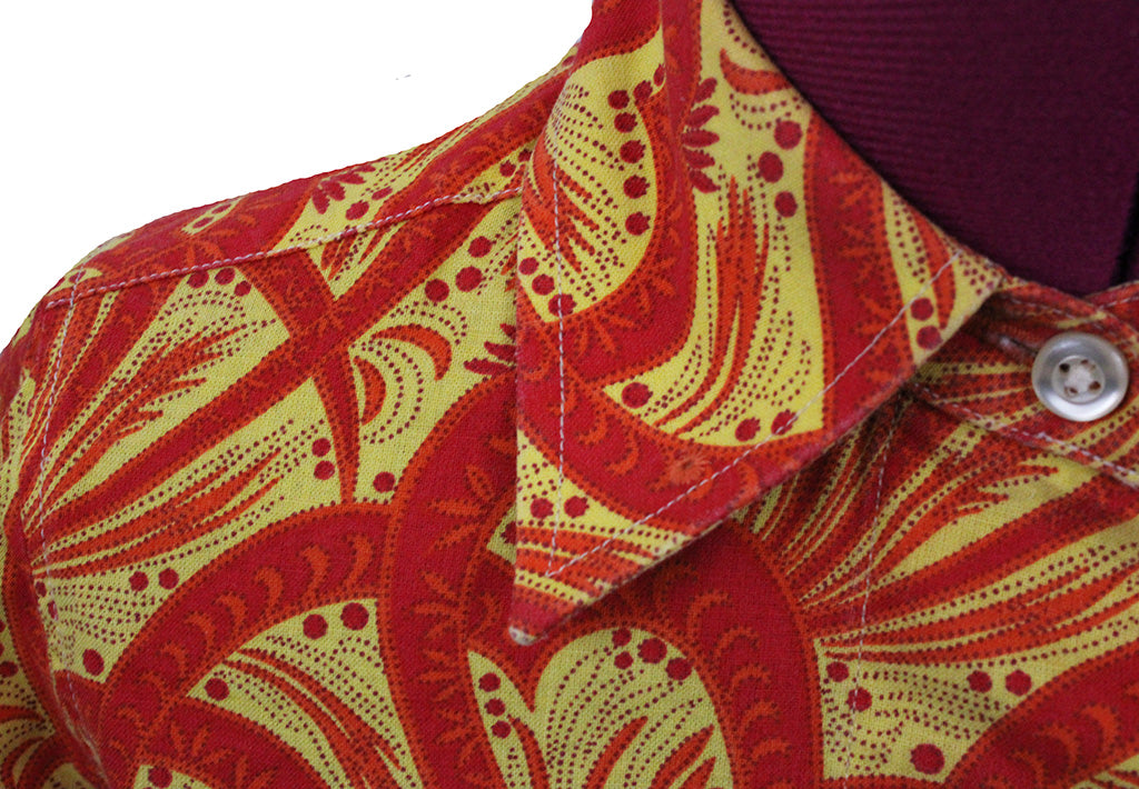 Shirt DeRegnaucourt Fire Paisley