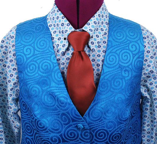 Vest Scintilla Aqua Circle Wave