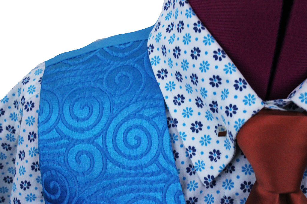 Vest Scintilla Aqua Circle Wave