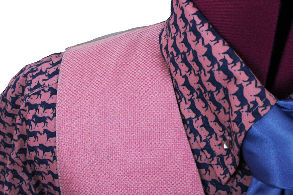 Vest Hawkewood Pink Nailhead