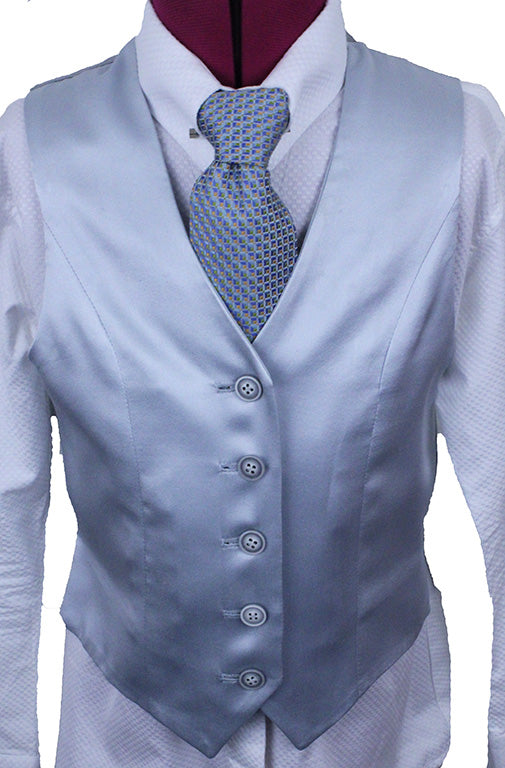 Vest Shepards Silver Satin