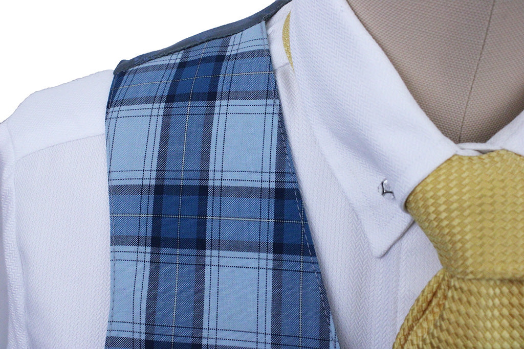 Vest Becker Brothers Aqua Plaid