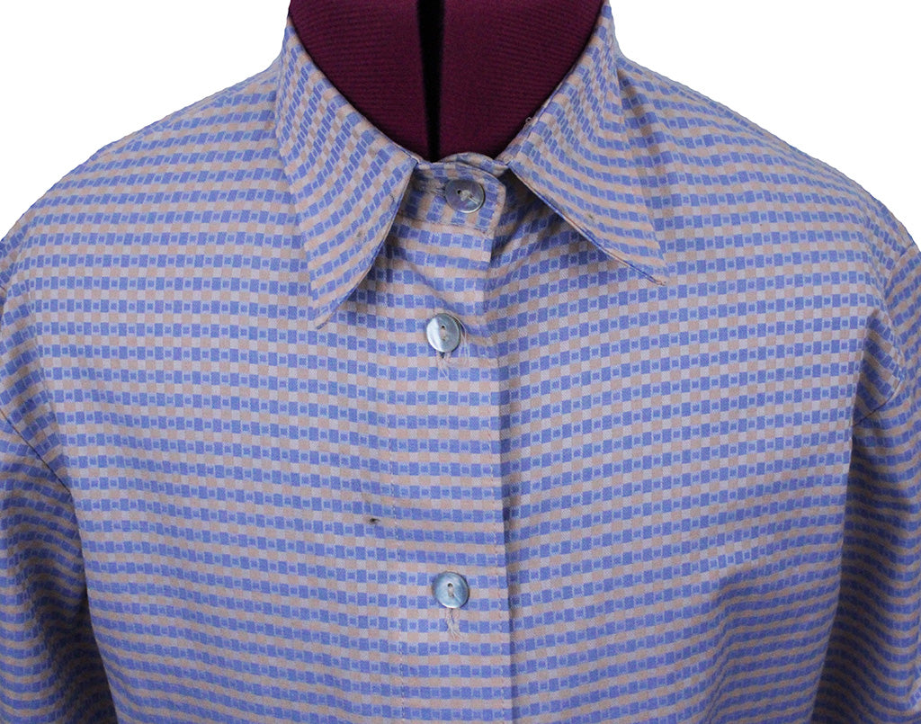 Shirt Scintilla Coral and Blue Box
