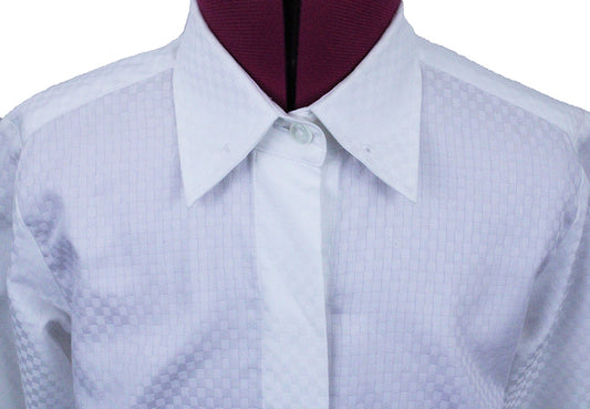 Shirt Issued By Ellie May White Box Check