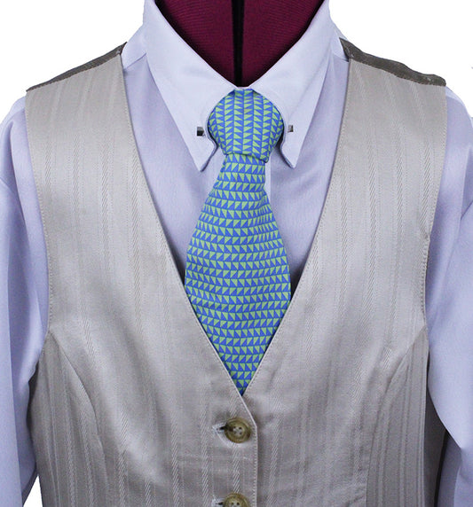 Vest Becker Brothers Champagne Sheen Stripe