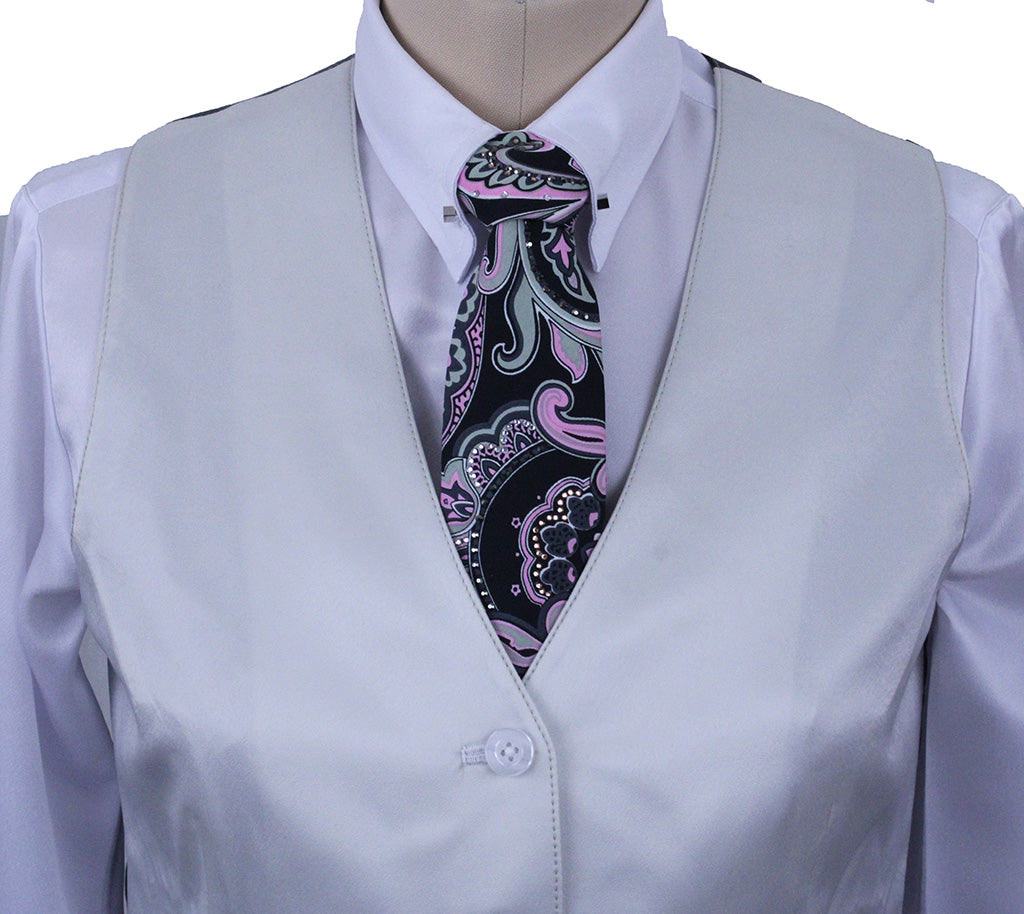 Issued By Ellie May Icy Silver Satin