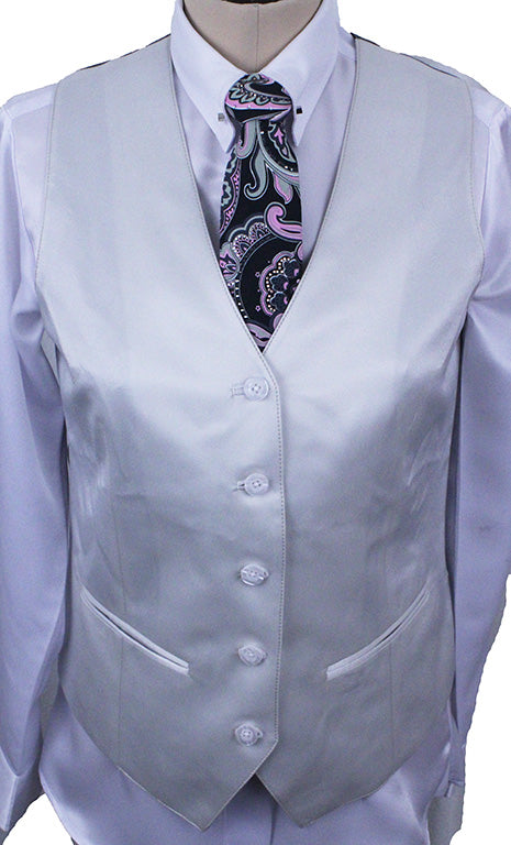 Issued By Ellie May Icy Silver Satin