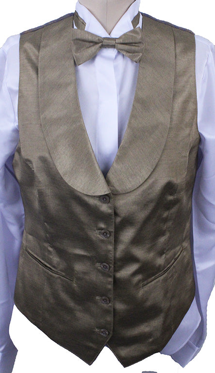 BRAND NEW! Issued By Ellie May Gold Sateen Formal Set