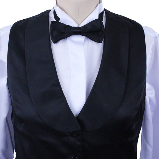 BRAND NEW! Issued By Ellie May Black Satin Formal Set