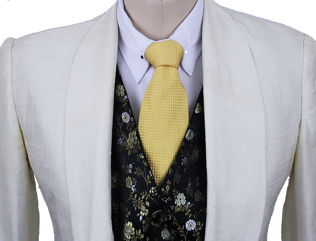 Day Coat Ivory Duponi Silk