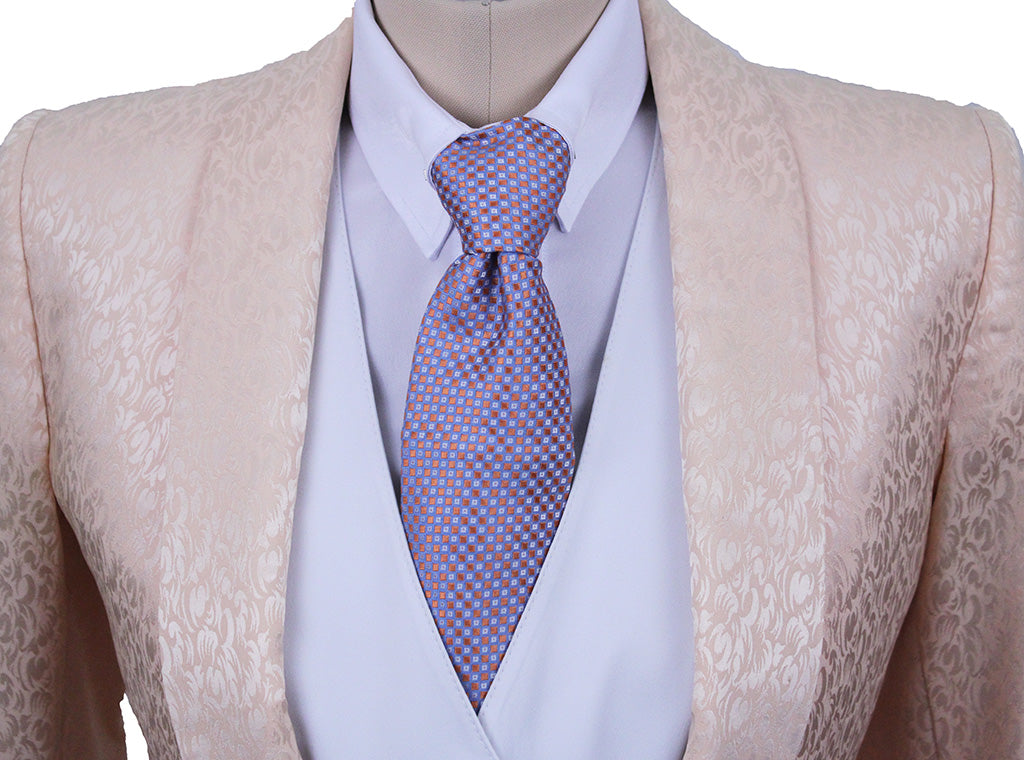 Day Coat Becker Brothers Peach Paisley Sheen