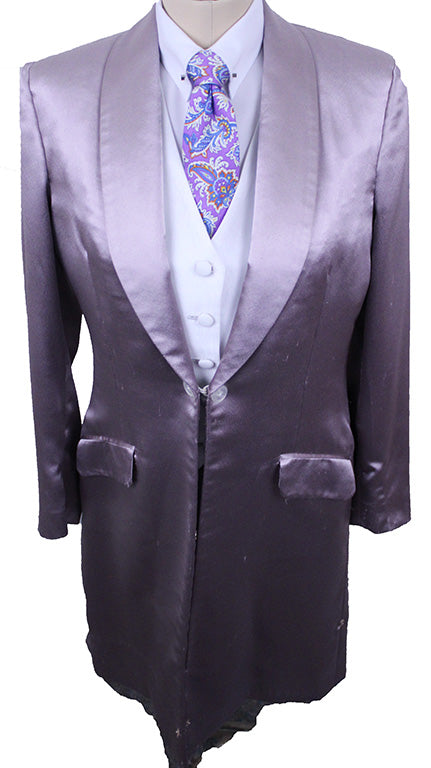Day Coat Frierson Lavender Satin