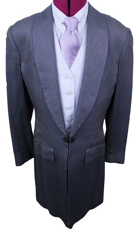 Day Coat Carl Meyers Black, Silver, and White Raindash