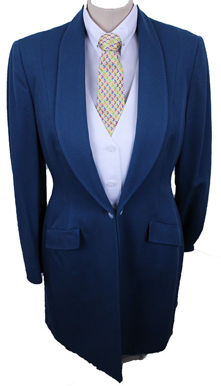 Day Coat LeCheval Teal Blue