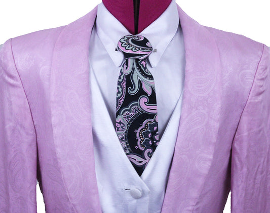 Day Coat Marsha DeArriaga Pink Paisley