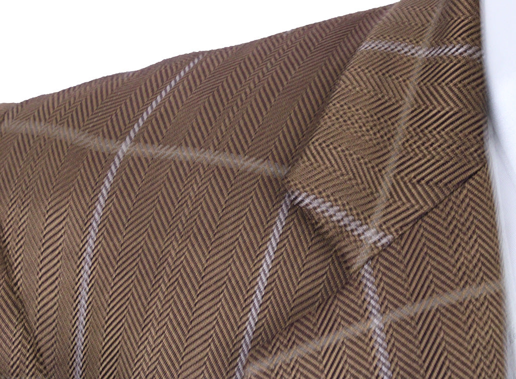 Day Coat Show Season Bronze with Cream Windowpane