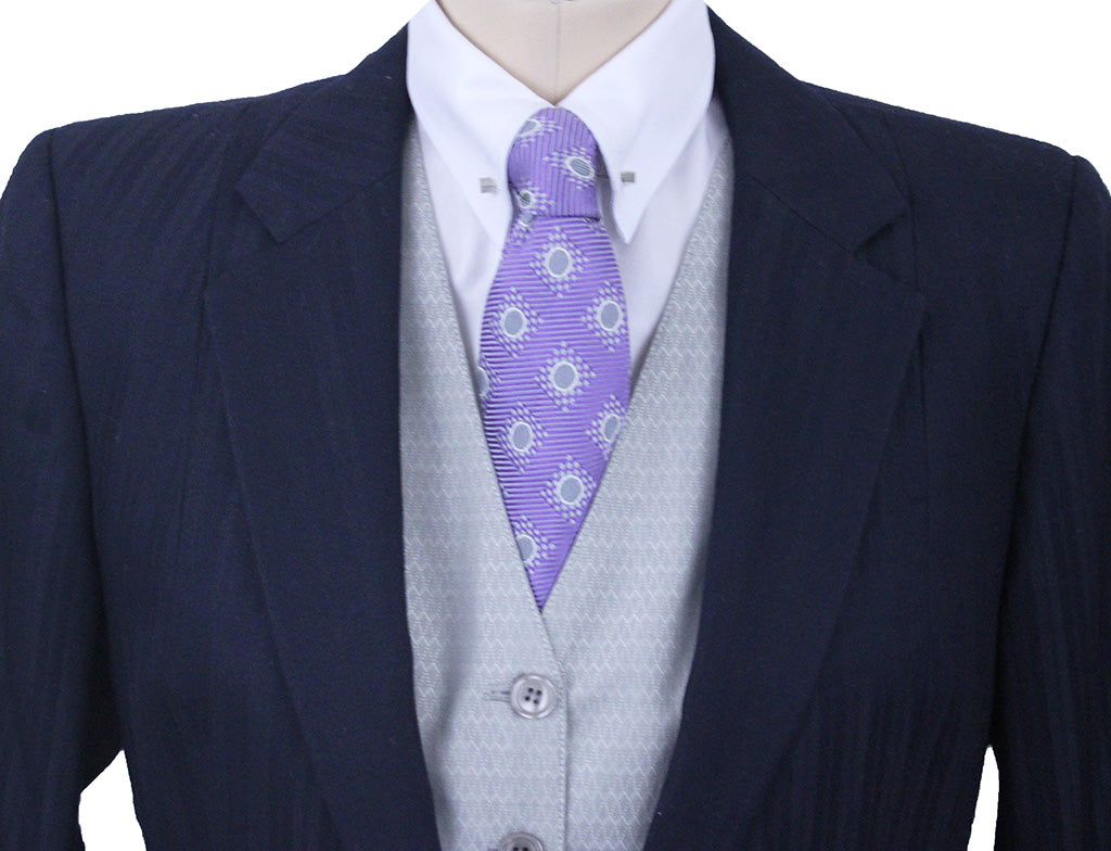 Day Suit Chavez Navy Shadow Stripe