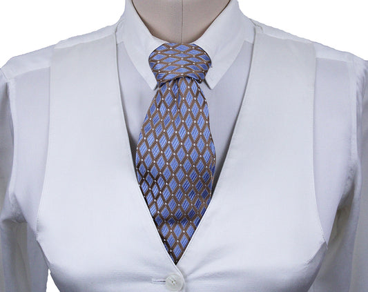 Vest and Shirt Combination DeRegnaucourt Ivory Satin