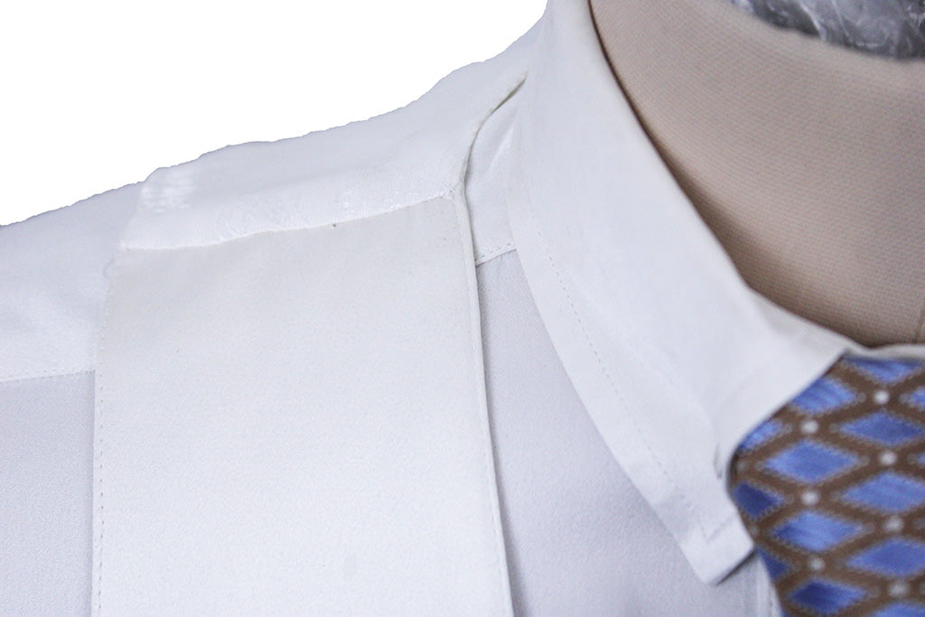 Vest and Shirt Combination DeRegnaucourt Ivory Satin