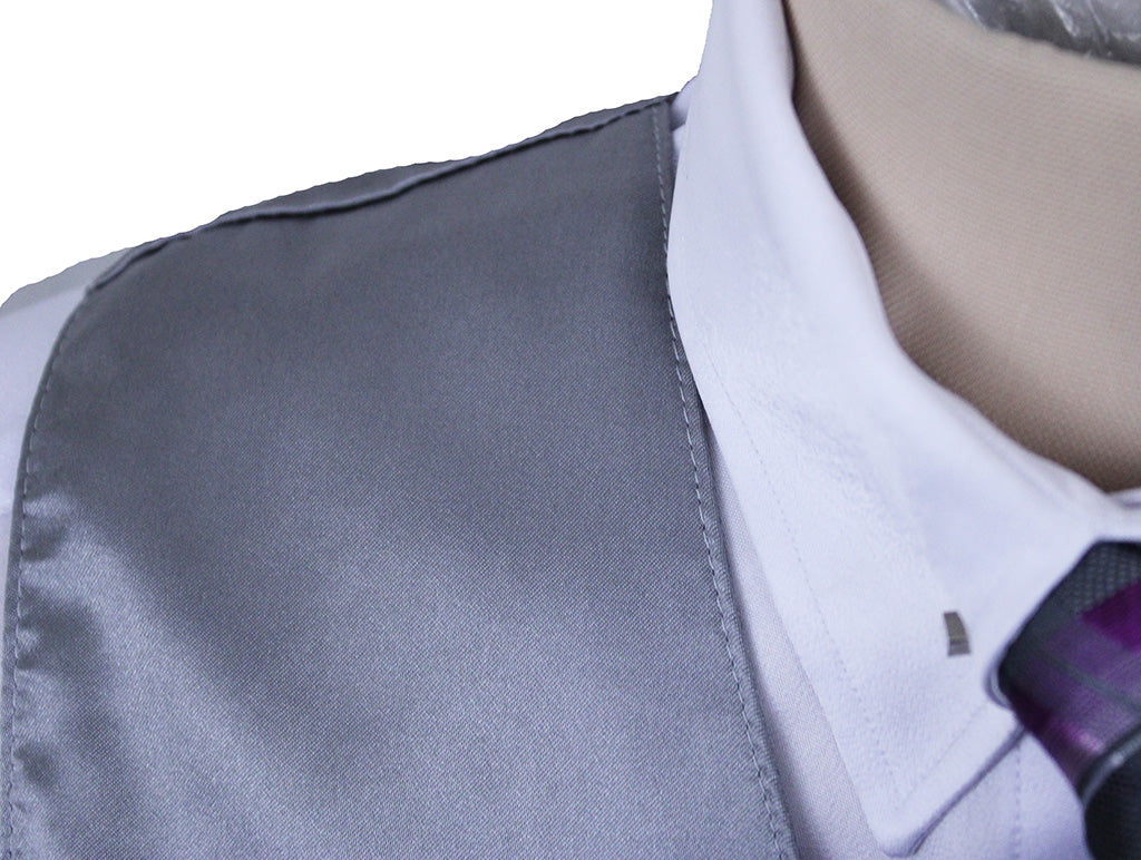 Vest Scintilla Silver Satin