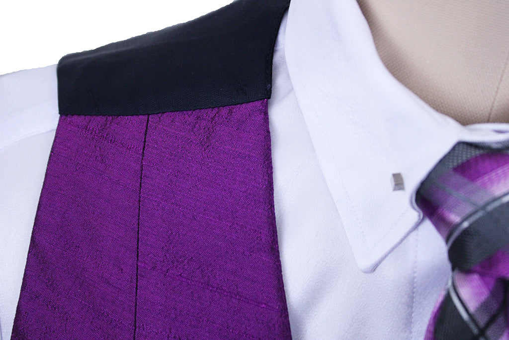 Vest Chavez Purple Silk