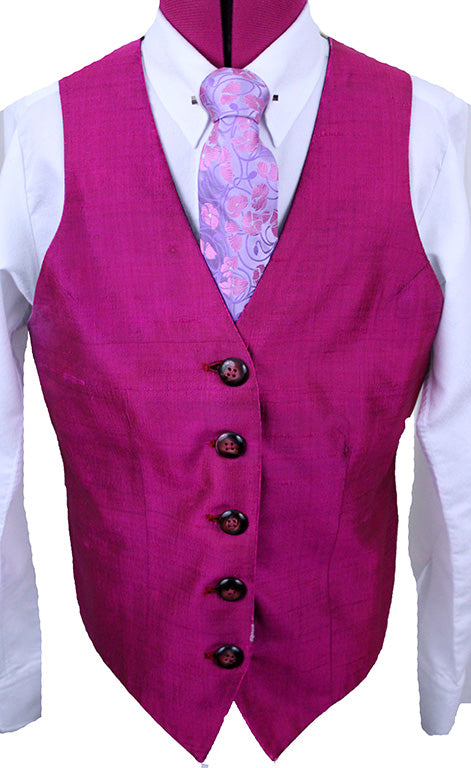 Vest Custom Hot Pink