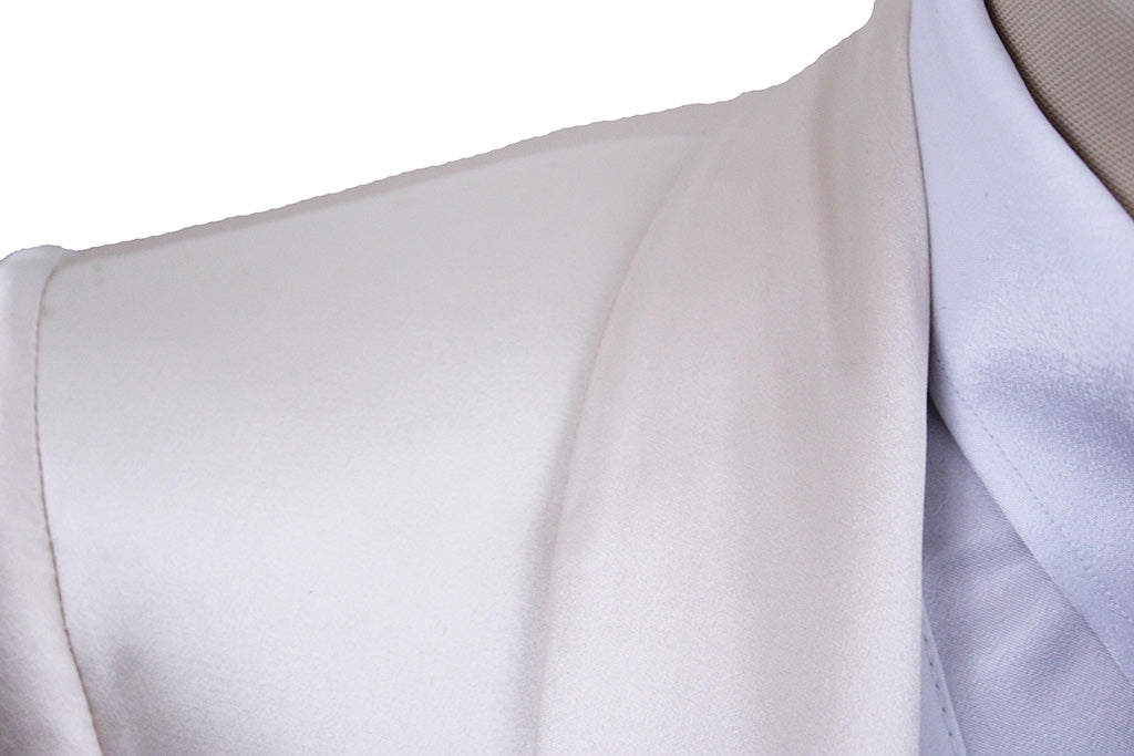 Day Coat DeRegnaucourt Pale Pink Satin