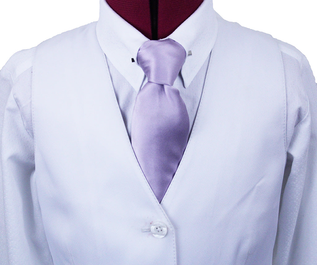 Vest Issued By Ellie May White Satin